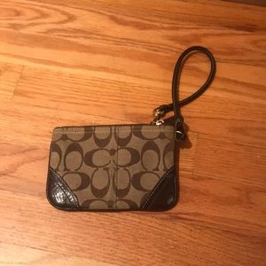 Coach wristlet